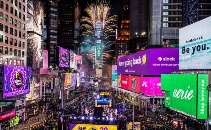 New York ponovno otvara čuveni Times Square za proslavu Nove godine